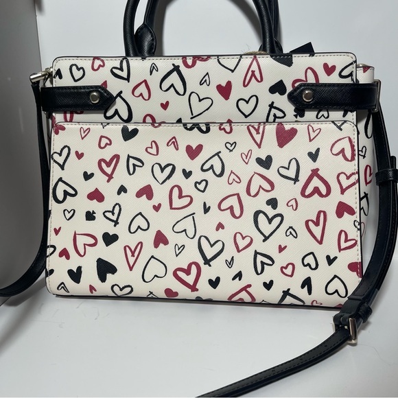 SOLDDD
Kate Spade Scribble Hearts Purse medium satchel - Picture 7 of 13